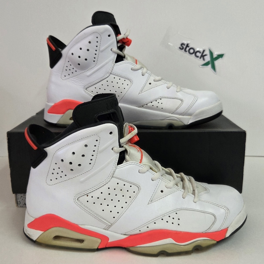 Jordan 6 White Infrared Retro Men's Size 10  With OG Box